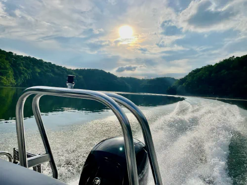 Lake Cumberland wide panorama